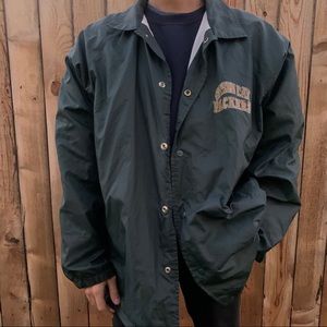 vintage green bay packers windbreaker